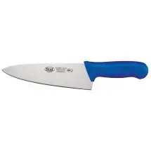 Winco KWP-80U Chef's Knife with Blue Handle 8&quot;