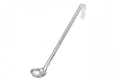 Winco LDIN-0.5 Prime One-Piece Stainless Steel Ladle 1/2 oz.