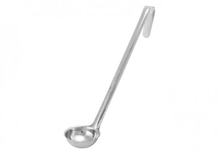 Winco LDIN-1.5 Prime One-Piece Stainless Steel Ladle 1-1/2 oz.