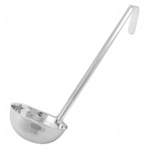 Winco LDIN-12 Prime One-Piece Stainless Steel Ladle 12 oz.