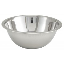 Winco MXB-400Q Stainless Steel Economy Mixing Bowl 4 Qt.