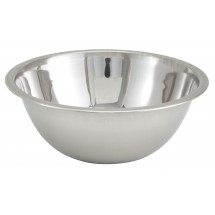 Winco MXB-75Q Stainless Steel Economy Mixing Bowl 3/4 Qt.