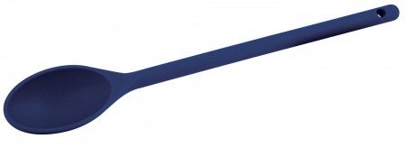 Winco NS-12B Blue Nylon Heat Resistant Spoon, 12"
