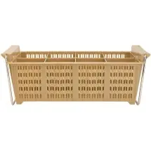 Winco PCB-8 8-Compartment Cutlery Dishwasher Basket with Handles