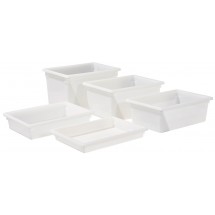 Winco PFFW-15 White Food Storage Box 18&quot; x 26&quot; x 15&quot;