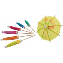 Winco PK-P4 Umbrella Picks 144-Piece Bag