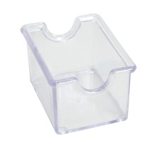 Winco PPH-1C Clear Plastic Sugar Packet Holder - 1 doz