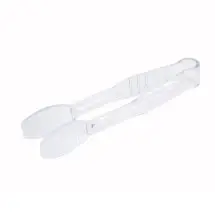 Winco PUTF-6C Clear Polycarbonate Tongs 6&quot;