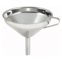 Winco SF-5 Stainless Steel Wide Mouth Funnel 5&quot;