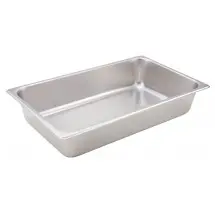 Winco SPF4 Full Size Steam Pan 4&quot; Deep