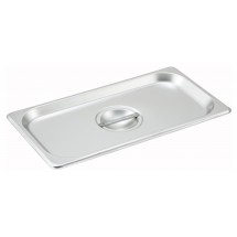 Winco SPSCT 1/3  Size Solid Steam Table Pan Cover