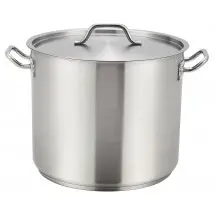Winco SST-16 Stainless Induction Stock Pot 16 Qt.