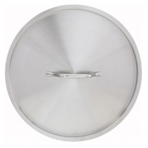Winco SSTC-60 Stainless Steel Stock Pot Cover for SST-60, SSLB-25