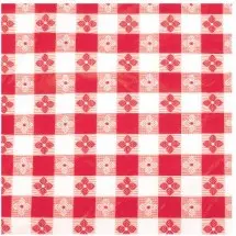 Winco TBCO-70R Red Oblong Table Cloth 52&quot; x 70&quot;