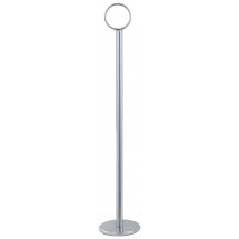 Winco TBH-12 Stainless Steel Table Number Card Holder 12&quot;