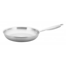 Winco TGFP-12 Tri-Ply Induction Ready Natural Finish Fry Pan 12&quot;