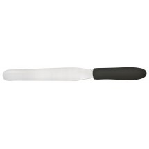 Winco TKPS-7 Bakery Spatula with Black Polypropylene Handle,7-15/16&quot; x 1-1/4&quot;