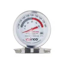 Winco TMT-HH1 Hot Holding Thermometer, 2&quot; Dial, 100&deg; to 18&deg;F