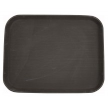 Winco TRH-1418 Brown Easy Hold Tray 14&quot; x 18&quot;