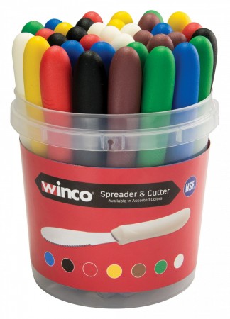 Winco TWP-3135 Sandwich Spreader, 35 Bulk Pack
