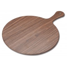 Winco WDM002-402 Ardesia Semone Melamine Round Platter, Wood 11-7/8&quot;