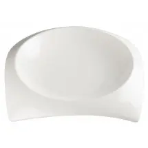 Winco WDP005-103 Ardesia Carzola Porcelain Bright White Square Deep Bowl 10&quot; Sq (8-1/2&quot;&quot; Dia)