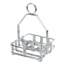 Winco WH-7 Chrome-Plated Shaker and Packet Holder