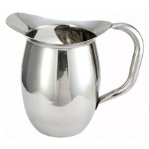 Winco WPB-3C Deluxe Bell Pitcher with Ice Catcher 3 Qt.