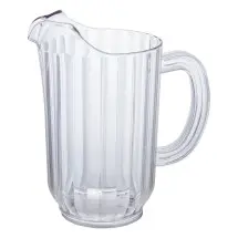 Winco WPC-48 Clear Polycarbonate Water Pitcher 48 oz.