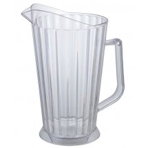 Winco WPCB-60 Clear Polycarbonate Beer Pitcher 60 oz.