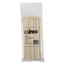 Winco WSK-06 Bamboo Skewers 6&quot; - 100 pcs