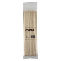 Winco WSK-10 Bamboo Skewers 10&quot; - 100 pcs