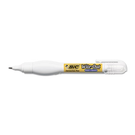 Wite-Out Shake 'n Squeeze Correction Pen, 8 mL, White