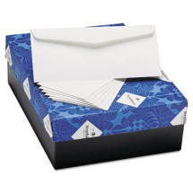 Writing 25% Cotton Business Envelopes, #10, Bankers Flap, Gummed Closure, 4.13 x 9.5, Natural White, 500/Box