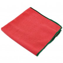 WypAll Reusable Microfiber Cloths, Red, 15 3/4" x 15 3/4", 24/Carton