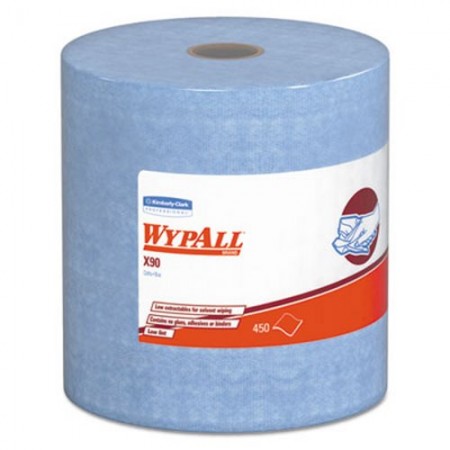 Wypall X90 Jumbo Roll Cloths, 2-Ply, HYDROKNIT 11-1/10