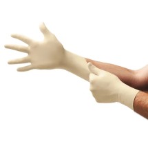 Conform XT Premium Latex Disposable Gloves, Powder-Free, Medium, 100/Box