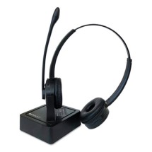ZuM Maestro Bluetooth Headset, Monaural, Over-the-Head, Black